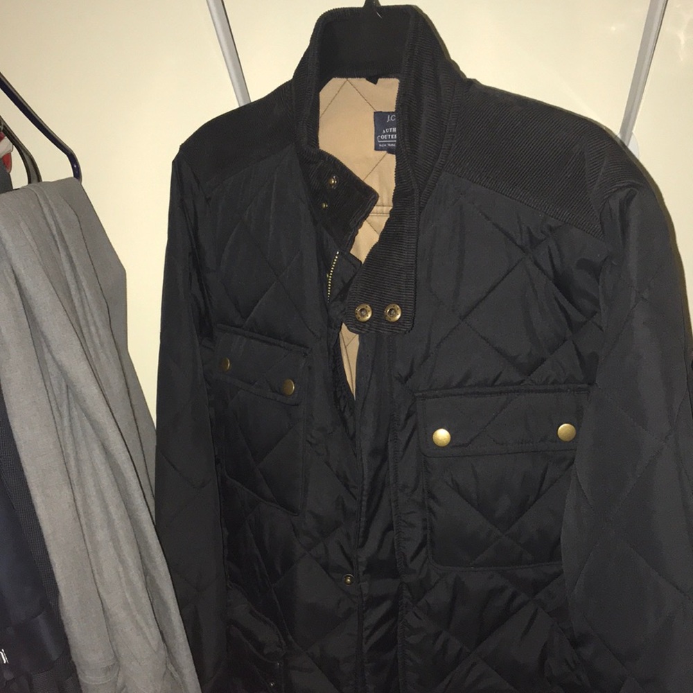 Black Quilted Jaclet